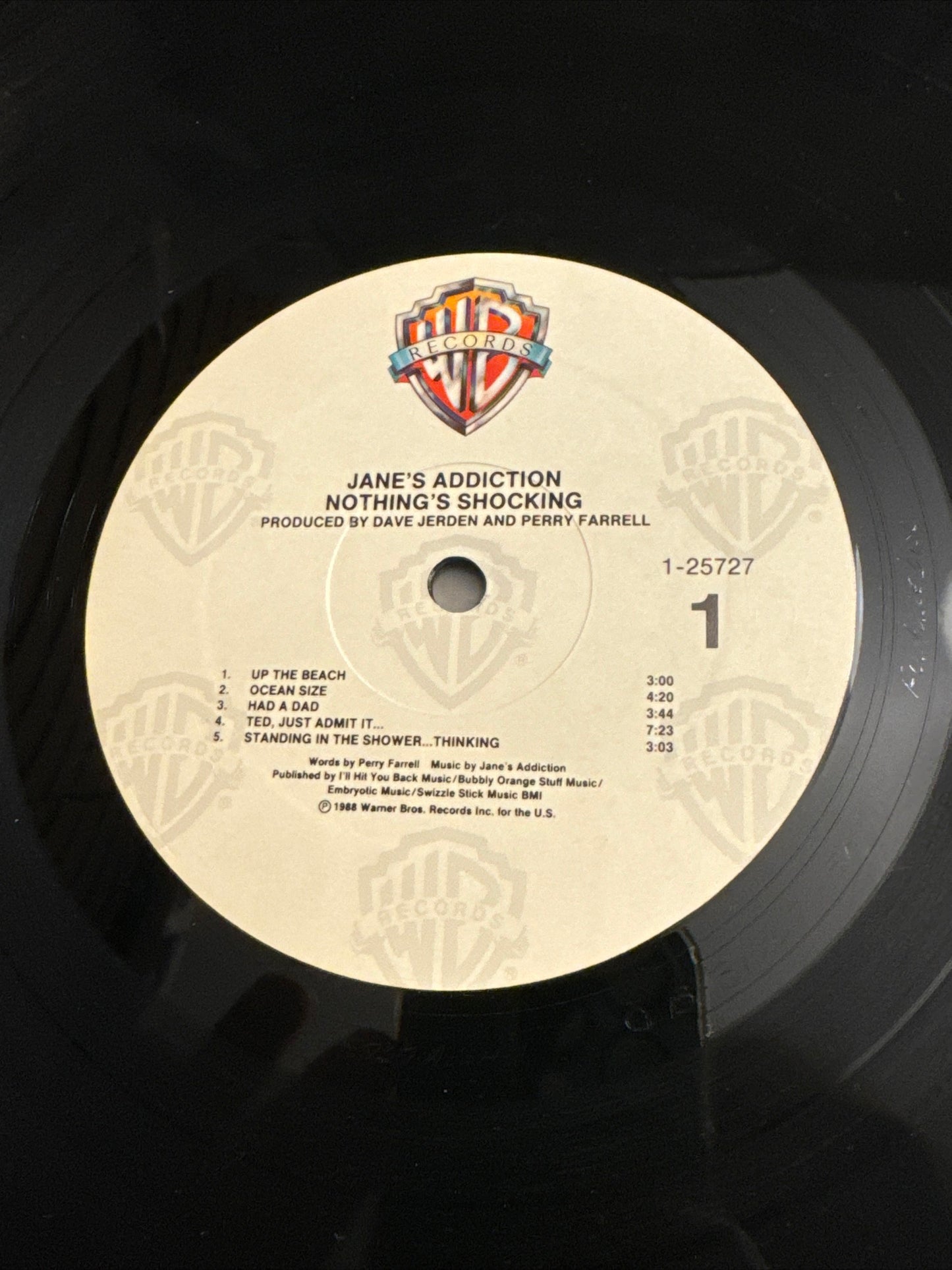 Jane's Addiction - Nothing's Shocking - PROMO OG!