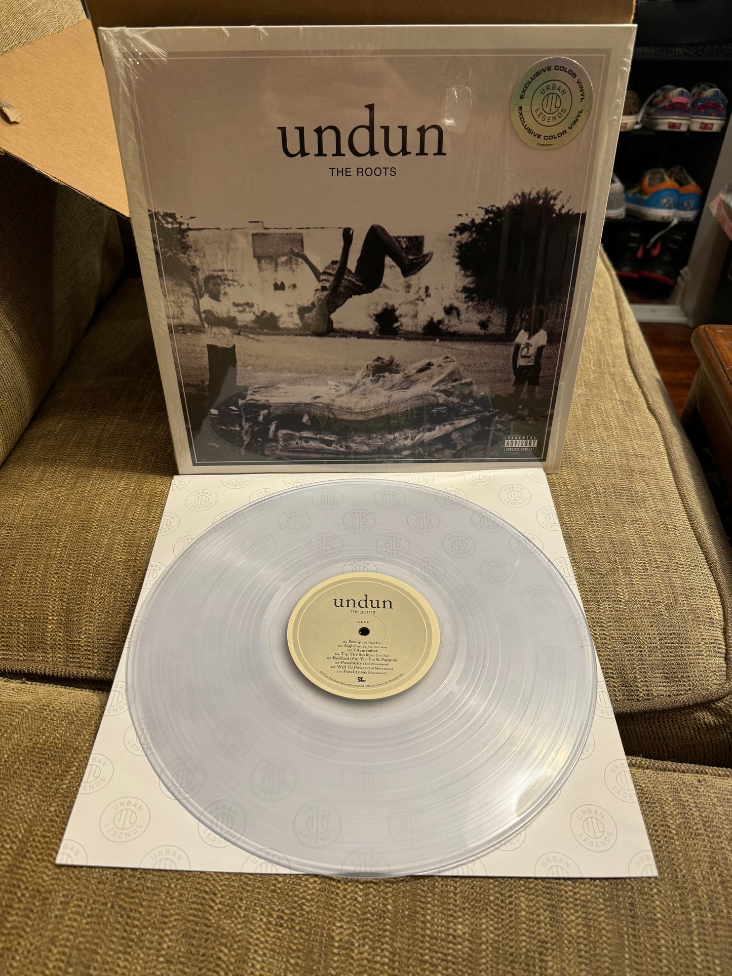 The Roots - UNDUN - Limited Edition MINT CLEAR VINYL