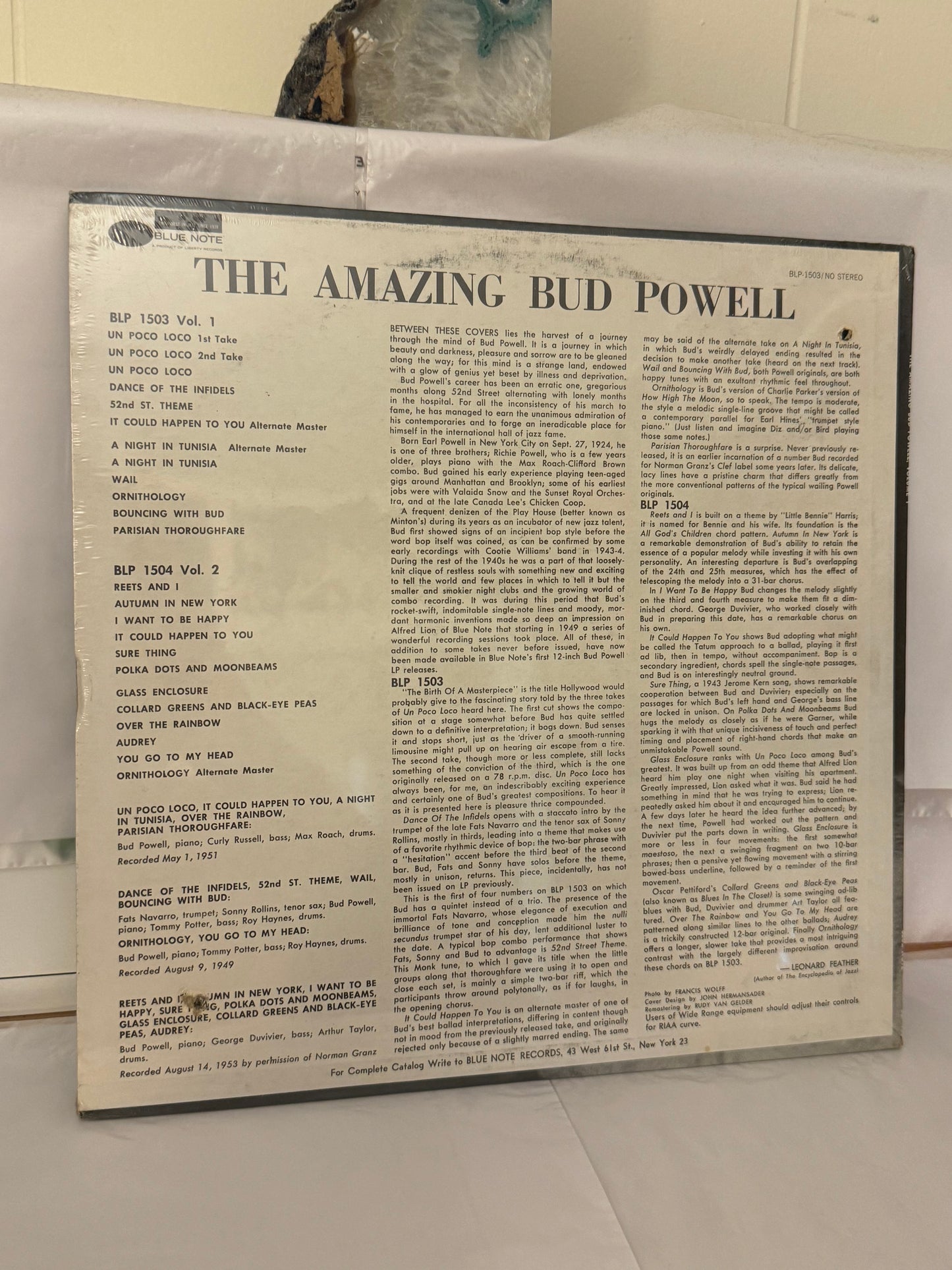 SEALED - Bud Powell - the amazing bud Powell