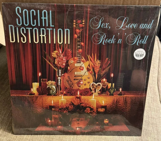 SEALED - Social Distortion - Sex, Love And Rock 'n' Roll Orange Vinyl RARE OG