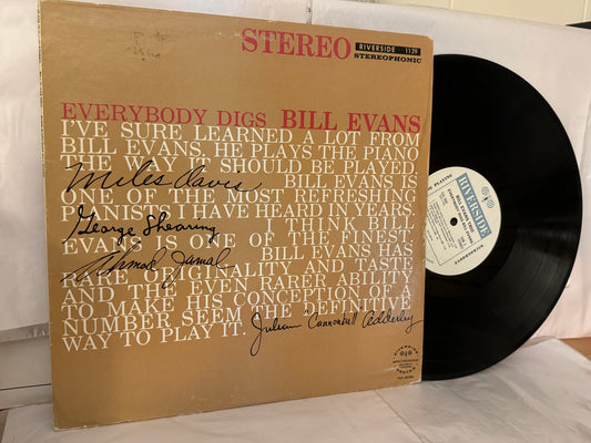 Bill Evans - Everybody Digs Bill Evans - 80s OJC - Near Mint vinyl