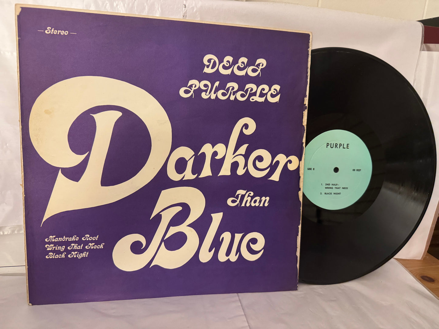 Rare Bootleg - Deep Purple - Darker than Blue - NM disc