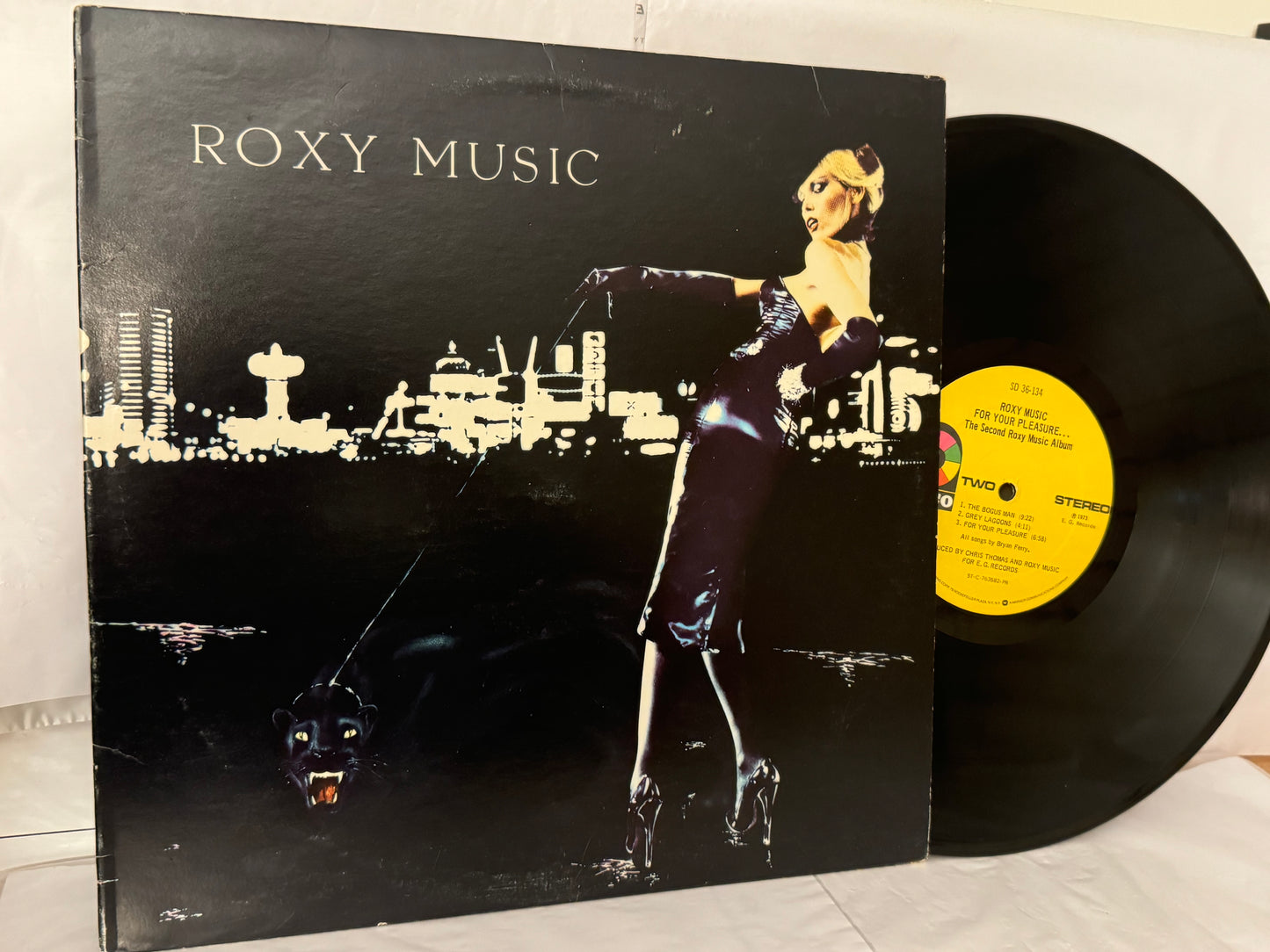 Roxy Music - Self Titled - Strong VG