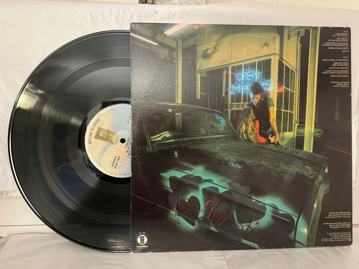 Tom Waits - Blue Valentine - Near Mint