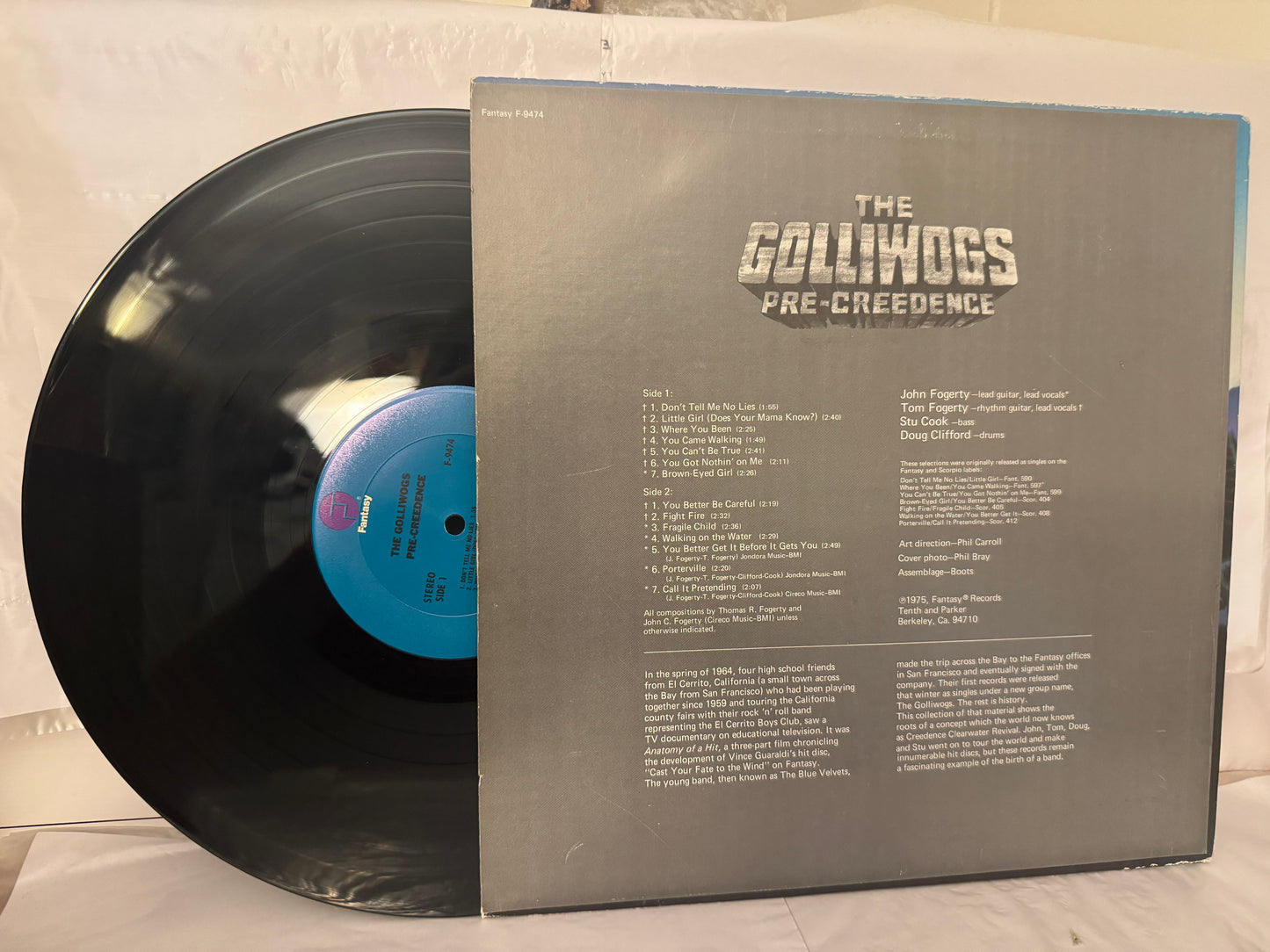 The Golliwogs - Pre-Creedence - VG+