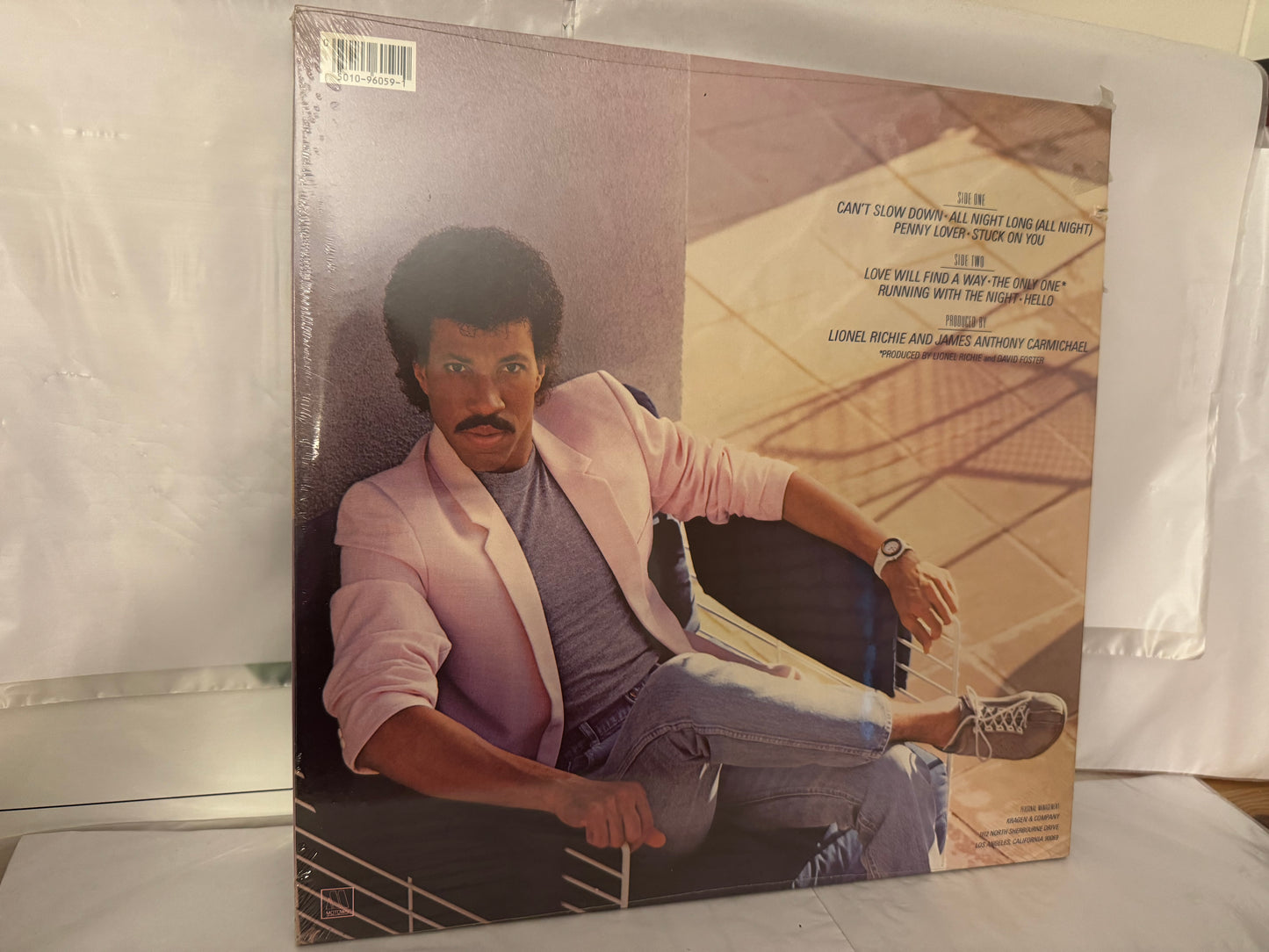 Lionel Richie - Can't Slow Down - Sealed OG!