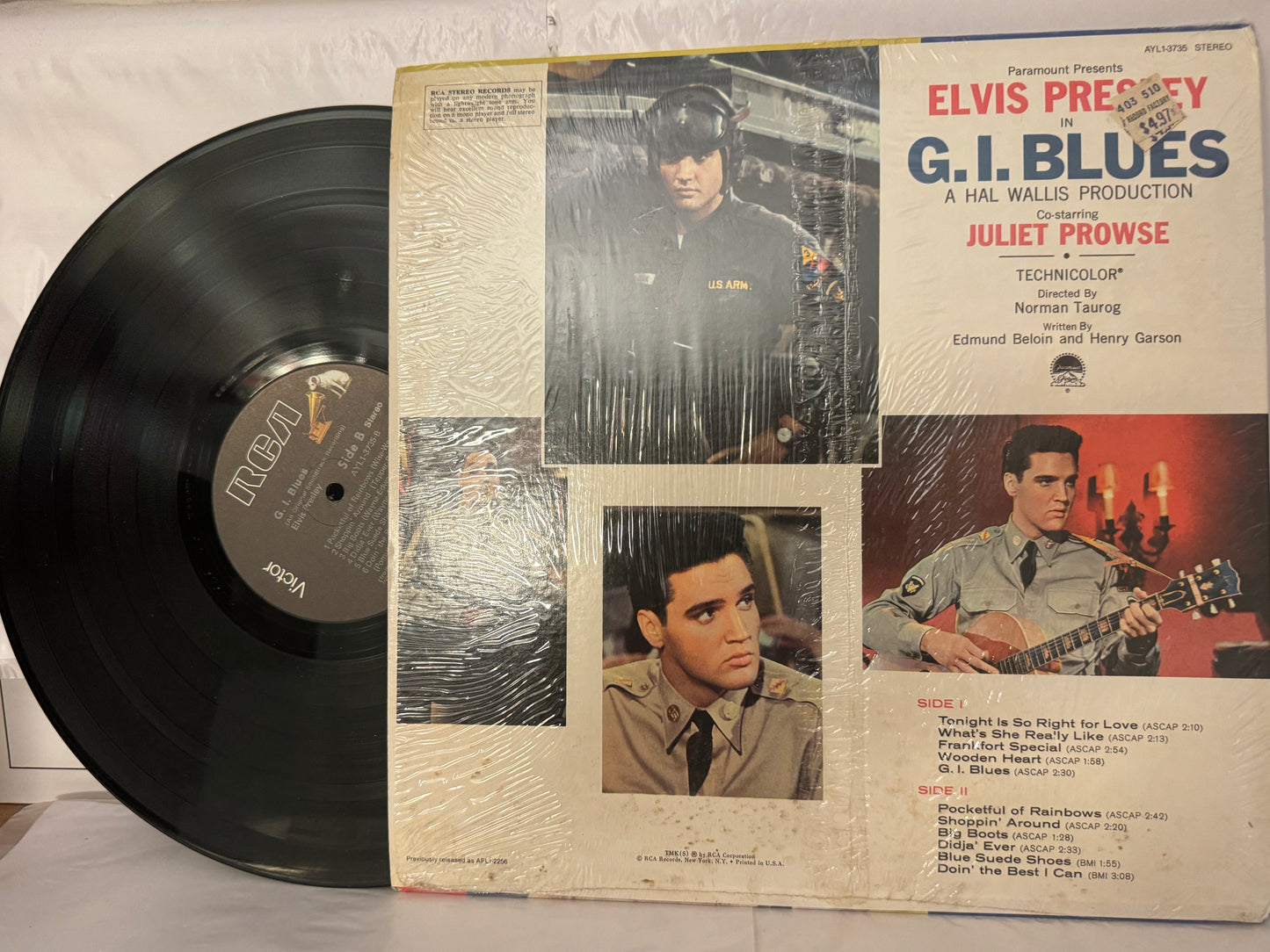 Elvis - G.I. Blues - EX in shrink!