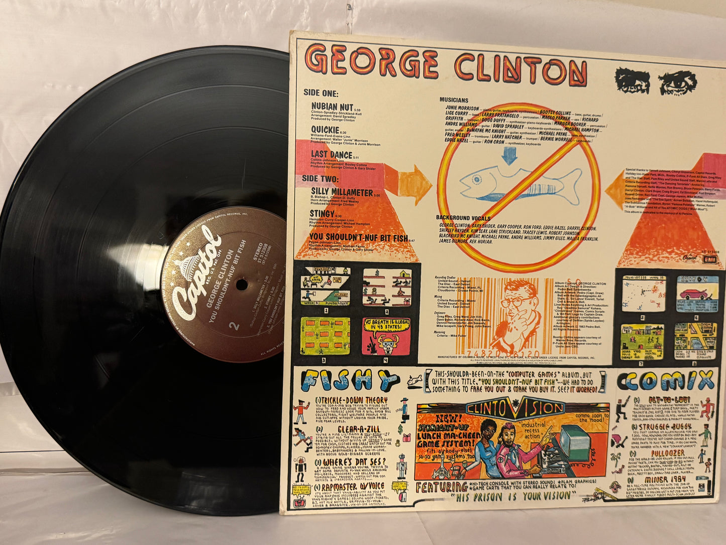 George Clinton - Shouldn't-Nuf Bit Fish - Strong VG orig