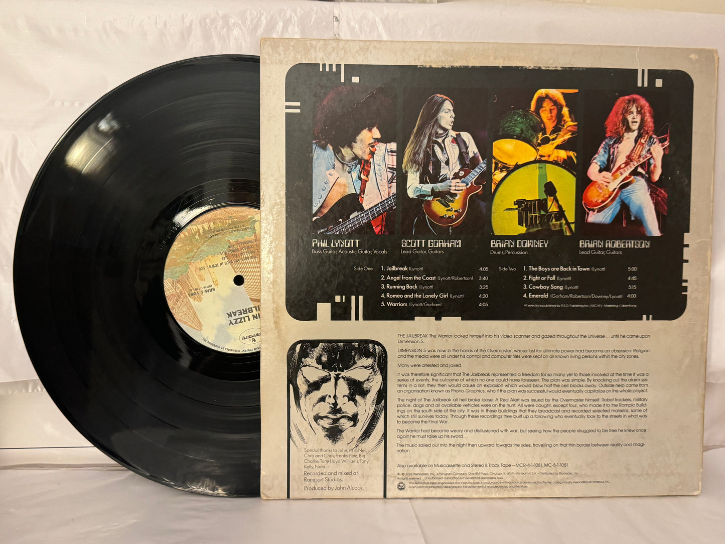 Thin Lizzy - Jailbreak - VG vinyl